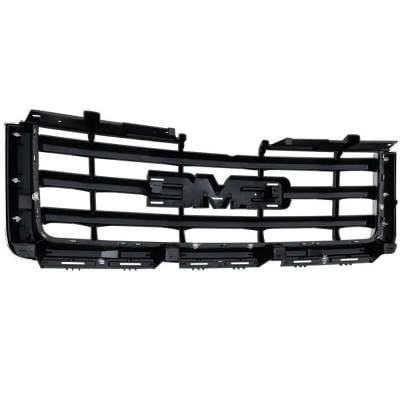 New Chrome Shell Grille Assembly Compatible With Gmc Sierra 1500 Slt 8 Cyl 5.3L Sierra 1500 Sl 8 Cyl thumbnail 7
