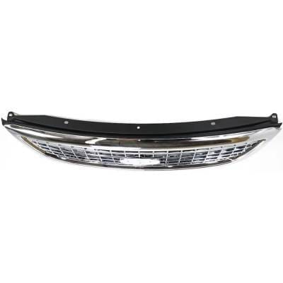 New Chrome Shell Grille Assembly Compatible With Ford Windstar Lx 6 Cyl 3.8L Windstar Se 6 Cyl 3.8L thumbnail 9