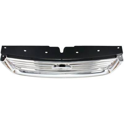 New Chrome/Painted Black Grille Assembly Compatible With Ford Explorer Xlt 8 Cyl 4.6L Explorer thumbnail 9