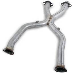 New 2.5 In. Exhaust Pipe Compatible With Ford Mustang Gt 8 Cyl 4.6L Mustang Svt Cobra 8 Cyl 4.6L