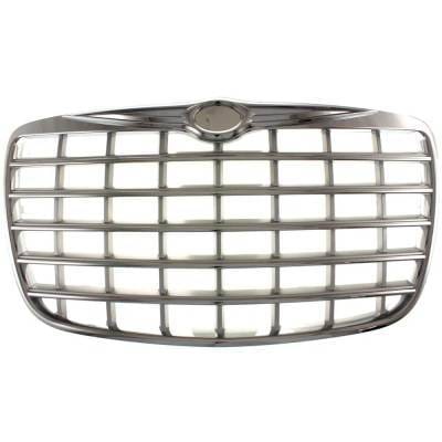 New Cross Bar Grille Assembly Compatible With Chrysler 300 Touring 6 Cyl 3.5L 300 C 8 Cyl 5.7L 300 S