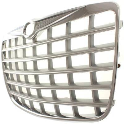New Cross Bar Grille Assembly Compatible With Chrysler 300 Touring 6 Cyl 3.5L 300 C 8 Cyl 5.7L 300 S thumbnail 3