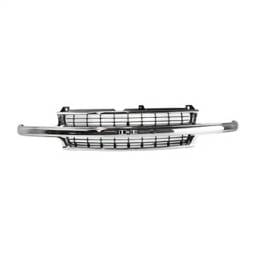 New Cross Bar Grille Assembly Compatible With Chevrolet Tahoe Limited 8 Cyl 5.7L Suburban 2500 Base
