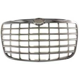New Cross Bar Grille Assembly Compatible With Chrysler 300 Lx 6 Cyl 2.7L 300 C Srt8 8 Cyl 6.1L 300