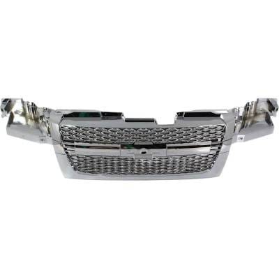 New Grille Assembly Compatible With Chevrolet Colorado Wt 4 Cyl 2.8L Colorado Z71 Ls 5 Cyl 3.5L thumbnail 7