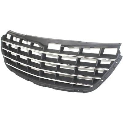 Grille Assembly Compatible With Chrysler Pacifica Limited 6 Cyl 3.5L Pacifica Touring 6 Cyl 3.5L thumbnail 3
