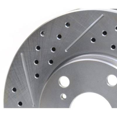 New Zinc-Plated Brake Disc And Pad Kit Compatible With Cadillac Chevrolet Xlr Base 8 Cyl 4.6L thumbnail 5