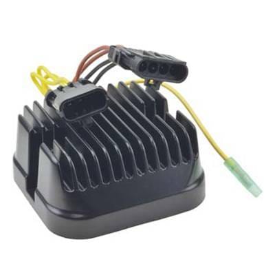 New 12V Black Regulator Fits Polaris Sportsman 800 Touring Ho X2 2009 4011569