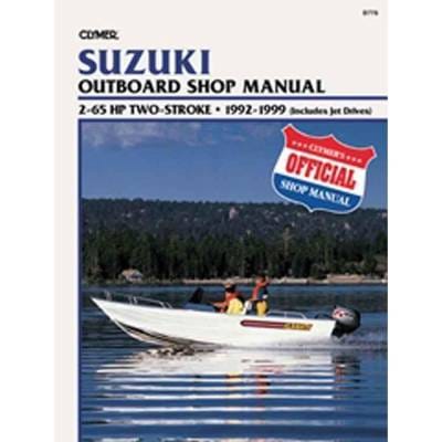 New Service Manual Compatible With Suzuki 2 Cyl Pu 40 Hp 2 Cyl 2.322 Bore Dt 15 Hp 3 Cyl 2.440 Bore