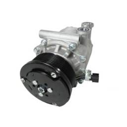 New 12V A/C Compressor Compatible With Ford E-550 Super Duty Custom 7.3L V8 445Ci Cutaway E-350