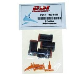 4-Pin Deutsch Plug Connector With Locking Wedge Ip67 Waterproof Male For Marine Engine Wiring