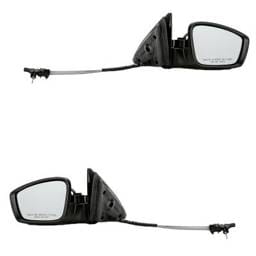 New Left Driver & Right Passenger Side Door Mirror Compatible With 2011-2018 Volkswagen Jetta 5C6