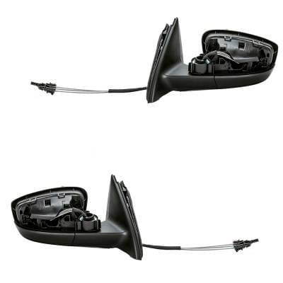 New Left Driver & Right Passenger Side Door Mirror Compatible With 2011-2018 Volkswagen Jetta 5C6 thumbnail 3