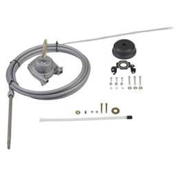 10Ft Rotary Steering System Package With Safe-T Qc Helm Cable And Bezel 3-Turn Lock-To-Lock