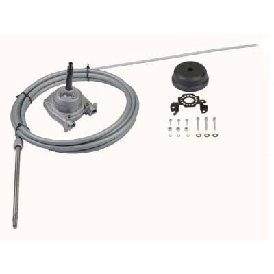 22 Foot Marine Rotary Steering System Compatible With Single Station Outboard Boats Up To 25Ft Zero