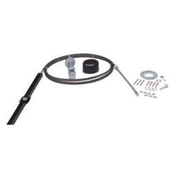 11Ft Rack Steering System Package Compatible With Sterndrive Outboard Boats Back Mount Helm Cable