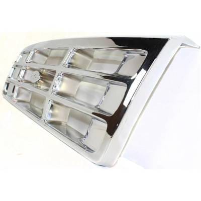 New Chrome Grille Assembly Compatible With Ford F-250 Xl 8 Cyl 5.0L F-250 Xl 8 Cyl 7.5L F-250 Xlt thumbnail 3