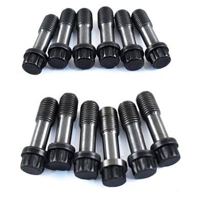 New 12 Pack Of Bolt Compatible With Mariner Mercury 6 Cyl 3.375 Chrome Bore 2.4L 200 Hp 6 Cyl 3.125