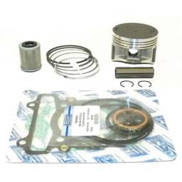 New 83.75Mm Bore .75Mm Over Top End Rebuild Kit Compatible With Yamaha Grizzly Hunter 350Cc
