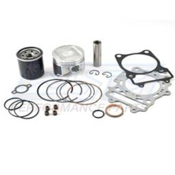 New 87.46Mm Bore Top End Rebuild Kit Compatible With Suzuki Vinson 500Cc 2002-2007 500Cc Engine By