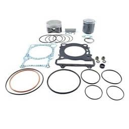 New 85Mm Bore .5Mm Over Top End Rebuild Kit Compatible With Yamaha Kodiak Real Tree 450Cc 2003 Rhino