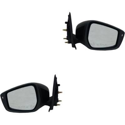 New Left Driver & Right Passenger Side Door Mirror Compatible With 2015-2017 Nissan Versa Power thumbnail 3