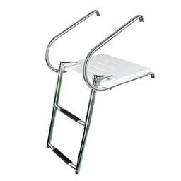 New 23.5'' 2 Steps Telescopic Ladder By 7-1635