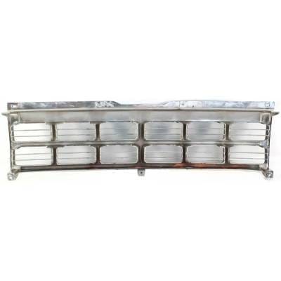 New Chrome Shell Grille Assembly Compatible With Dodge Dakota S 8 Cyl 5.2L Dakota Se 4 Cyl 2.5L thumbnail 7