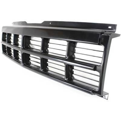 New Black Grille Assembly Compatible With Dodge Dakota Sport 6 Cyl 3.9L Dakota Slt 4 Cyl 2.5L Dakota thumbnail 3