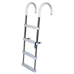 New 50.5'' 4 Steps Folding Pontoon Ladder By 62340