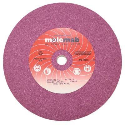 New Ruby Grinding Wheel 46 Grit 4234 Rpm 5/8" Id 8" Od By Part Numbers 750-045
