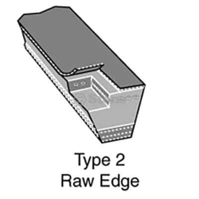 OEM Replacement Deck Belt Compatible With Exmark Tr23kc524 Tt20kcc Tt23kac Tt23kcc Ttx650ekce524 thumbnail 3