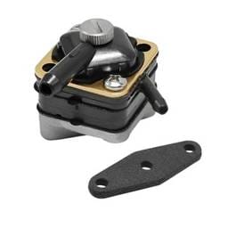 New Fuel Pump Compatible With Johnson/Evinrude 2 Cyl 8 Hp 2 Cyl 2.188 Bore Cross Flow 9.9 Hp 2 Cyl