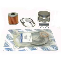 New 69.25Mm Bore .25Mm Over Top End Rebuild Kit Compatible With Kawasaki Bayou 250Cc 2003-2011 250Cc