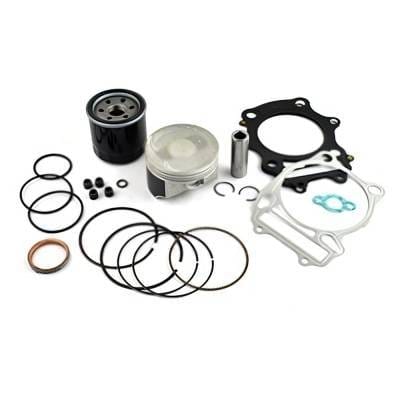 New 83Mm Bore 1Mm Over Top End Rebuild Kit Compatible With Suzuki King Quad 400Cc 2008-2024 King