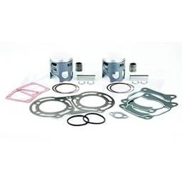 New 65.5Mm Bore Top End Rebuild Kit Compatible With Yamaha Banshee Le 350Cc 2003-2004 Banshee Se