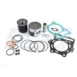 New 82Mm Bore 1Mm Over Top End Rebuild Kit Compatible With Kawasaki Prairie 400Cc 1999-2002 400Cc