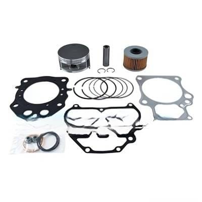 New 86.75Mm Bore .25Mm Over Top End Rebuild Kit Compatible With Honda Trx-Tm / Te 420Cc 2007-2008