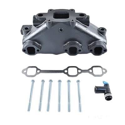 New Dry Joint Design Exhaust Manifold Compatible With Mercruiser By 864612T01 51227G S18-1842