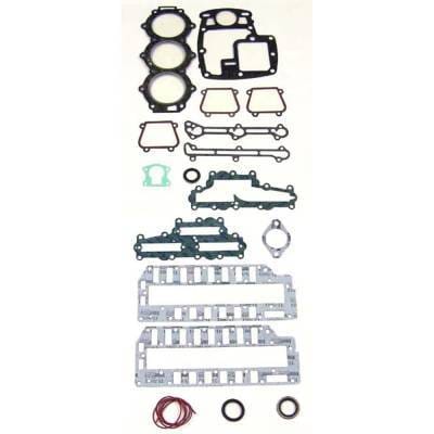 Powerhead Gasket Kit Compatible With 1991-1998 Force 70 75 Hp 3-Cylinder Outboard Motor 3.375 Bore
