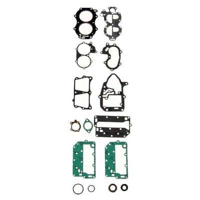 Powerhead Gasket Kit Compatible With 1984-2005 Johnson Evinrude 20 25 28 30 Hp 2-Cyl Cross Flow