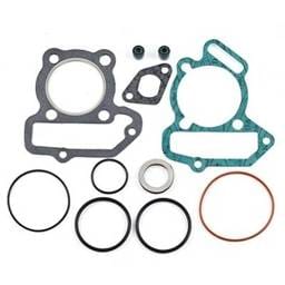 New Top End Gasket Kit Compatible With Yamaha Grizzly 125Cc 2004-2013 Breeze 125Cc 1989-2004 125Cc