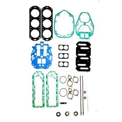 New Powerhead Gasket Kit Compatible With Mariner Mercury 6 Cyl 3.375 Chrome Bore 2.4L 200 Hp 6 Cyl