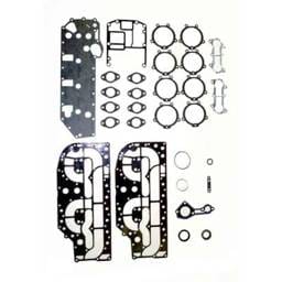 New Powerhead Gasket Kit Compatible With Mercury 4 Cyl 3.500 Bore Looper 125 Hp 3 Cyl 3.500 Bore