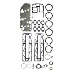 New Powerhead Gasket Kit Compatible With Mercury 3 Cyl 3.500 Bore Looper 90 Hp 3 Cyl 3.375 Bore