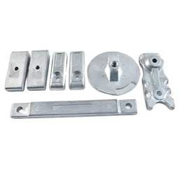 Aluminum Anode Kit Compatible With Mercury Verado 350/400Hp Sterndrive Saltwater/Brackish Galvanic