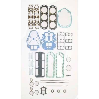 New Powerhead Gasket Kit Compatible With Mercury 6 Cyl 3.375 Bore 2.4L 175 Hp 6 Cyl 3.375 Steel Bore