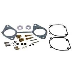 Carburetor Kit Compatible With 1982-1983 Mercury 40Hp 2.875 Bore Cross Flow Yamaha C40 2-Cyl