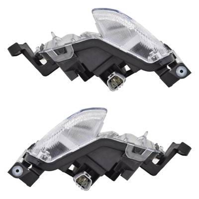 New Pair Of Daytime Running Lights Compatible With Toyota Prius Prime 1.8L 2017 2018 2019 2020 2021 thumbnail 5
