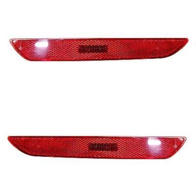 New Pair Of Daytime Running Lights Compatible With Ford Mustang 2015-2023 By Part Numbers Fr3z